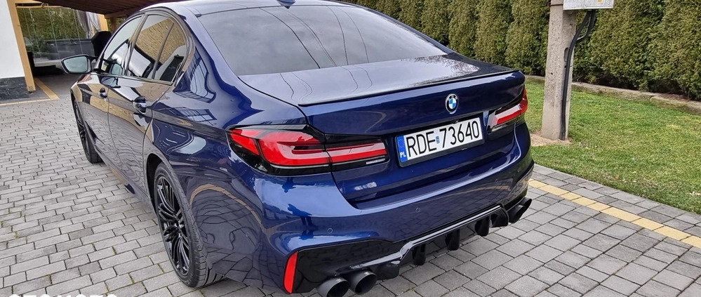 BMW Seria 5 cena 165000 przebieg: 140000, rok produkcji 2017 z Krzeszowice małe 781